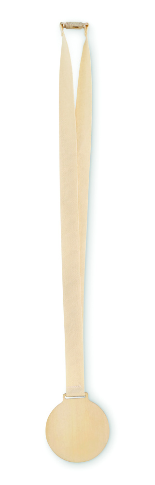 Logo trade promotional merchandise photo of: Wooden medal