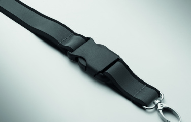 Logo trade promotional giveaways picture of: Reflective RPET lanyard