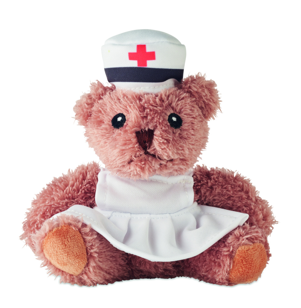 Logotrade corporate gift image of: Teddy bear plush nurse