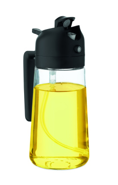 Logo trade corporate gifts image of: Glass oil dispenser & sprayer