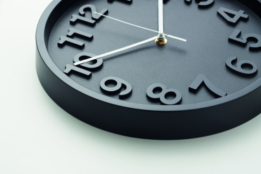 Logo trade promotional merchandise image of: Wall clock in PP