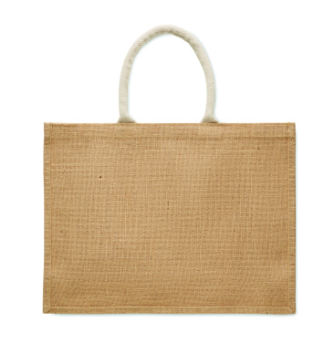 Logo trade promotional giveaways picture of: Jute shopping bag