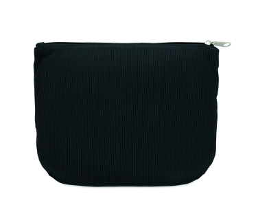Logo trade promotional product photo of: Corduroy cosmetic bag