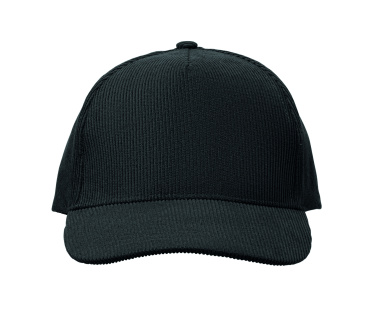Logo trade advertising products picture of: Corduroy 5 panel baseball cap