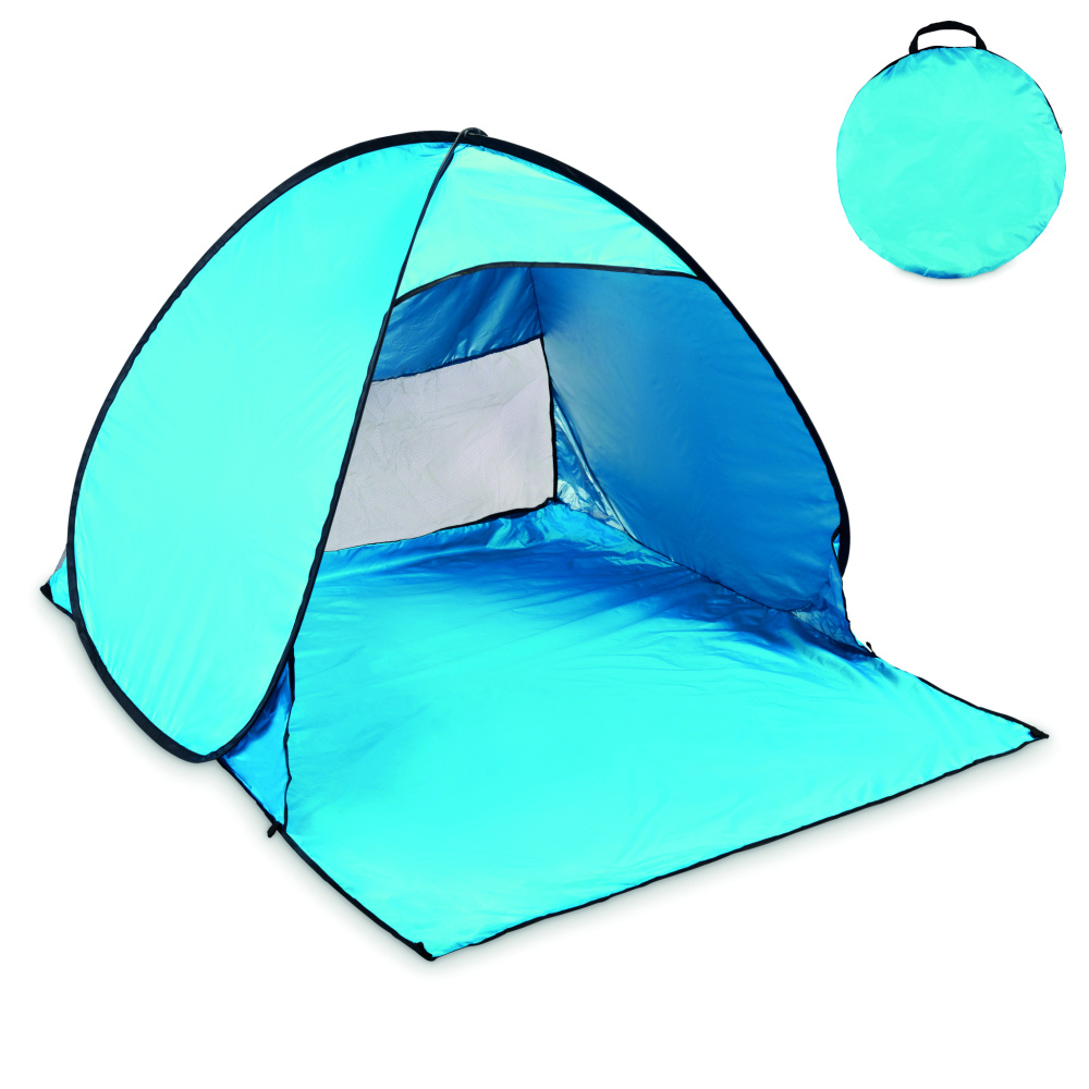 Logo trade business gifts image of: Beach tent in 190T polyester