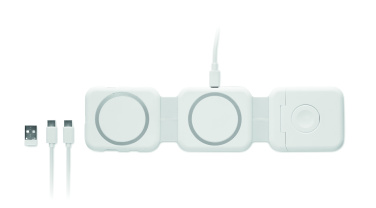 Logo trade promotional item photo of: Foldable charging station