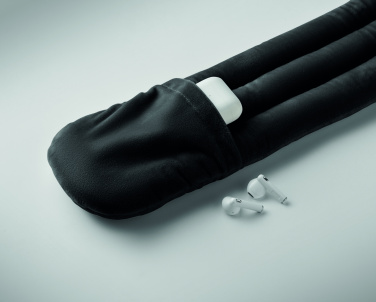 Logo trade business gift photo of: Bendable roll travel pillow