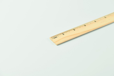 Logotrade promotional product image of: Wooden ruler 20cm