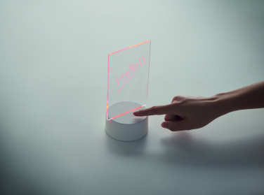 Logotrade business gifts photo of: Light-up LED memo board