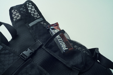 Logo trade promotional giveaways picture of: Sports backpack 420D PU