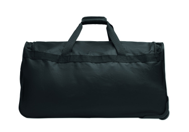 Logo trade promotional merchandise image of: Duffle bag trolley 600D RPET