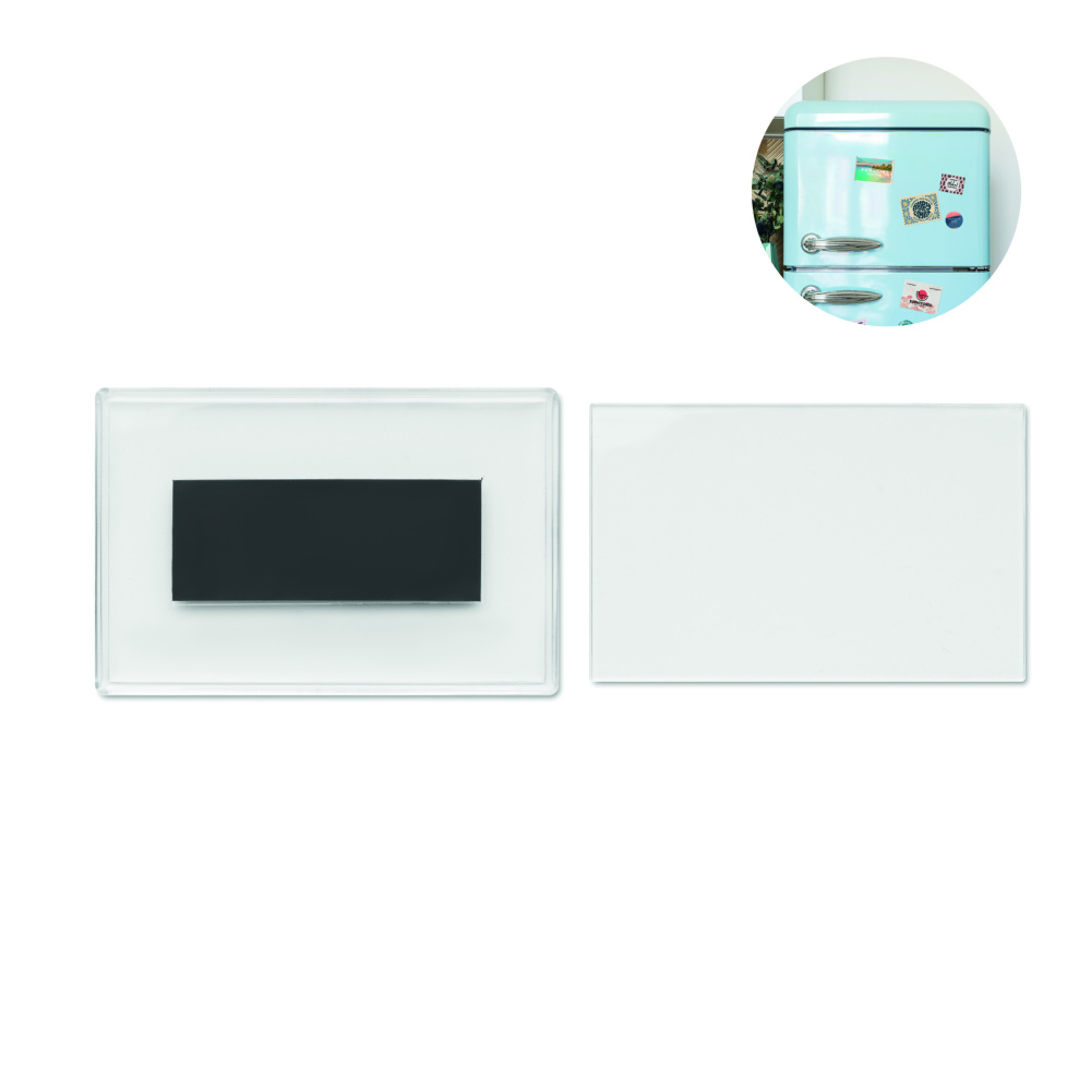 Logotrade promotional product image of: Acrylic photo magnet rectangula