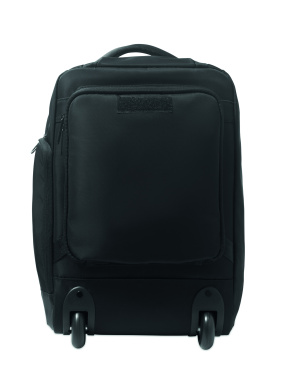 Logo trade corporate gifts image of: Backpack trolley in 290T RPET