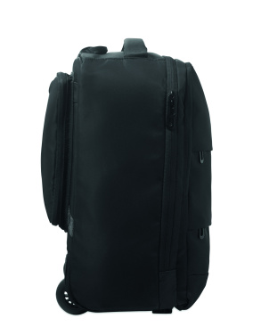 Logo trade promotional gift photo of: Backpack trolley in 290T RPET