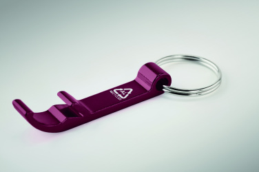 Logo trade advertising products picture of: Recycled aluminium key ring Nokia