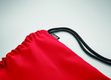 Logotrade business gift image of: Large drawstring bag 300D RPET