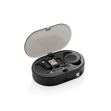 Logo trade corporate gift photo of: Chargevix RCS rplastic Multi-functional 60W charging set