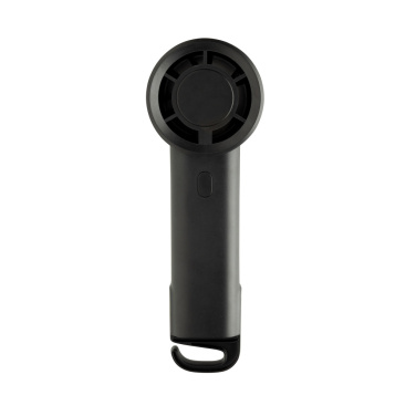 Logo trade promotional products picture of: Twist RCS recycled plastic re-chargeable portable fan