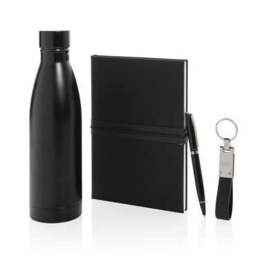 Logotrade promotional giveaway image of: Swiss Peak RCS deluxe business gift set w/ water bottle