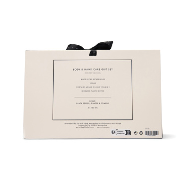 Logotrade promotional giveaway image of: VINGA x TGL body and hand care gift set