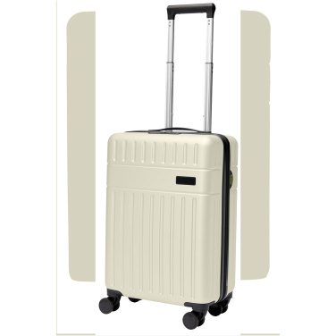 Logo trade promotional item photo of: Rover 20" GRS recycled cabin trolley 40L