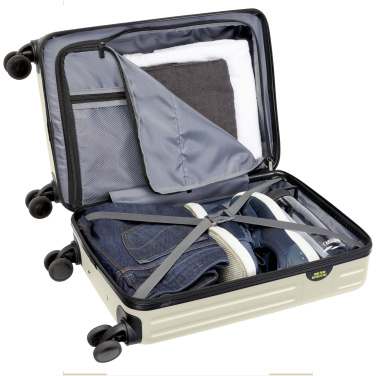 Logotrade promotional gift image of: Rover 20" GRS recycled cabin trolley 40L