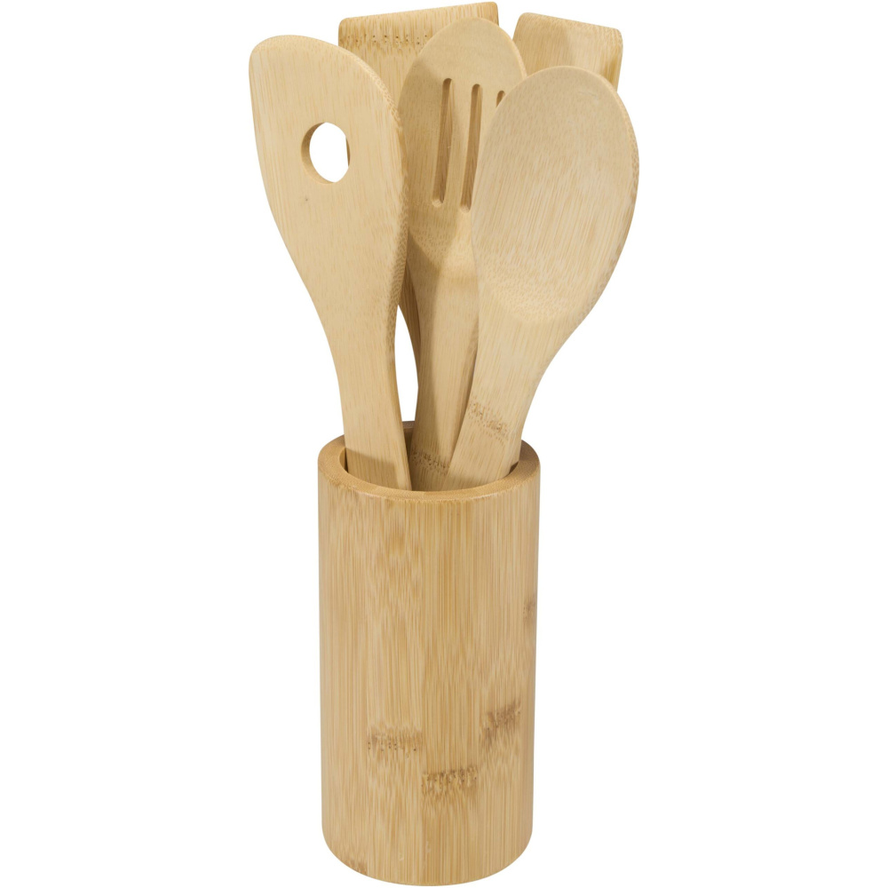 Logo trade promotional products picture of: Tala bamboo kitchen tool set