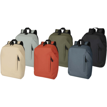 Logotrade promotional products photo of: Resi Plus 15" GRS recycled anti-theft backpack 18L