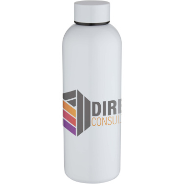 Logo trade promotional gifts image of: Spring 750 ml sublimation RCS recycled single wall stainless steel water bottle