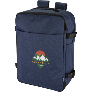 Logo trade promotional merchandise image of: Libra 17" GRS recycled carry-on backpack 25L