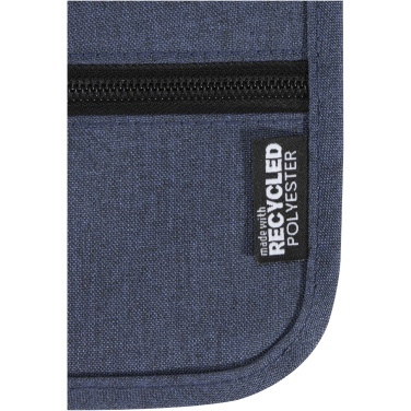 Logo trade promotional merchandise picture of: Ross GRS recycled smart travel pouch