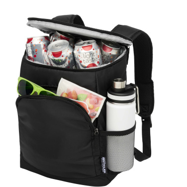 Logo trade promotional merchandise picture of: Chillpack 18-can GRS recycled cooler backpack 16L