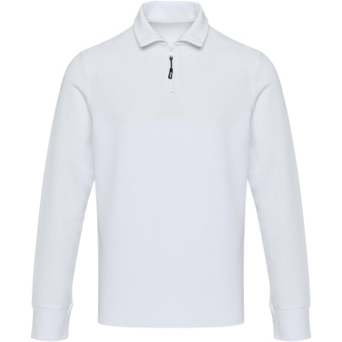 Logotrade advertising product image of: Zeus long sleeve unisex half zip polo