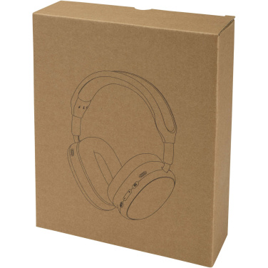 Logotrade promotional gift image of: Alzir recycled plastic over-ear wireless Bluetooth® headset