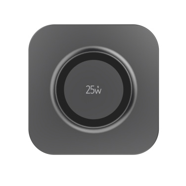 Logotrade promotional merchandise photo of: Quantum ultra-fast 25W magnetic wireless charging pad