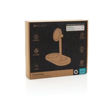 Logo trade promotional giveaways image of: Quantum RCS ultra-fast 25W Magnetic desk wireless Charger