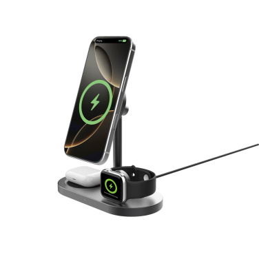 Logotrade corporate gift image of: Quantum RCS ultra-fast 25W Magnetic desk wireless Charger