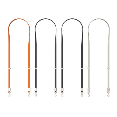 Logotrade business gifts photo of: Nivo RCS recycled PET Crossbody lanyard