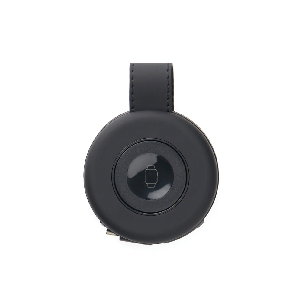 Logo trade promotional merchandise photo of: VINGA Baltimore RCS 2-in-1 Wireless 15W Travel Charger