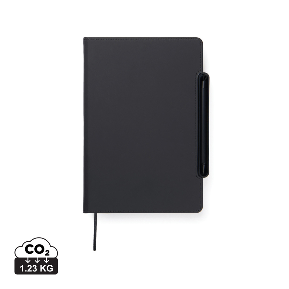 Logo trade promotional items picture of: VINGA Baltimore RCS 4-in-1 Refillable Notebook