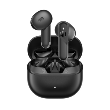 Logo trade promotional product photo of: Urban Vitamin Santa Clara RCS plastic ENC earbuds