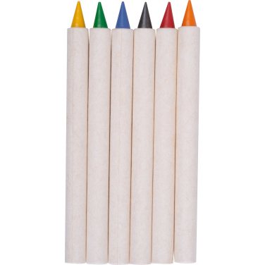 Logotrade promotional products photo of: Infinity Set of Wax Crayons KINGSTON