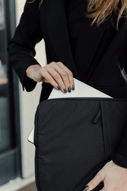 Logo trade promotional products image of: KENTO URBAN RCS recycled nylon 15.6 inch laptop sleeve