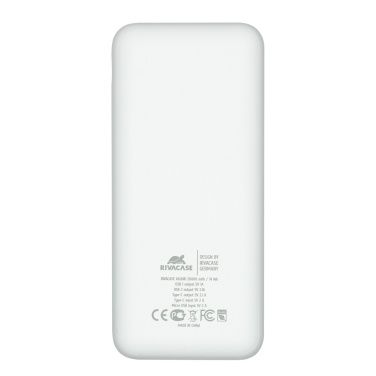 Logo trade corporate gifts picture of: Power Bank VA2081 20000 mAh RIVACASE