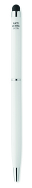 Logo trade promotional gift photo of: Stylus antibacterial pen