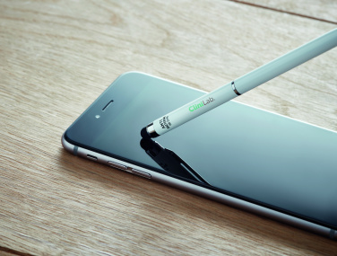 Logo trade promotional items image of: Stylus antibacterial pen
