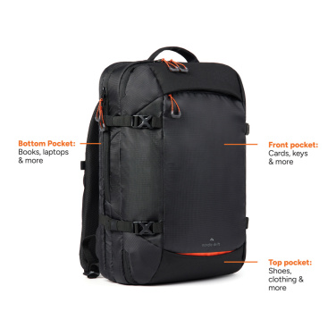 Logo trade promotional giveaway photo of: Nordic Drift RCS Travelling backpack 25L