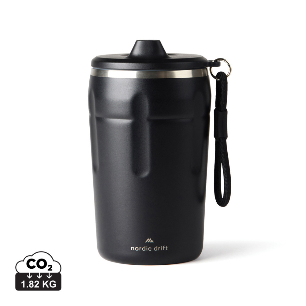 Logotrade promotional merchandise photo of: Nordic Drift Trail RCS Lockable And Leakproof Coffee Mug 350