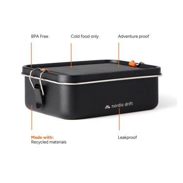Logo trade promotional product photo of: Nordic Drift Trail RCS Adventure Lunchbox 1200ML