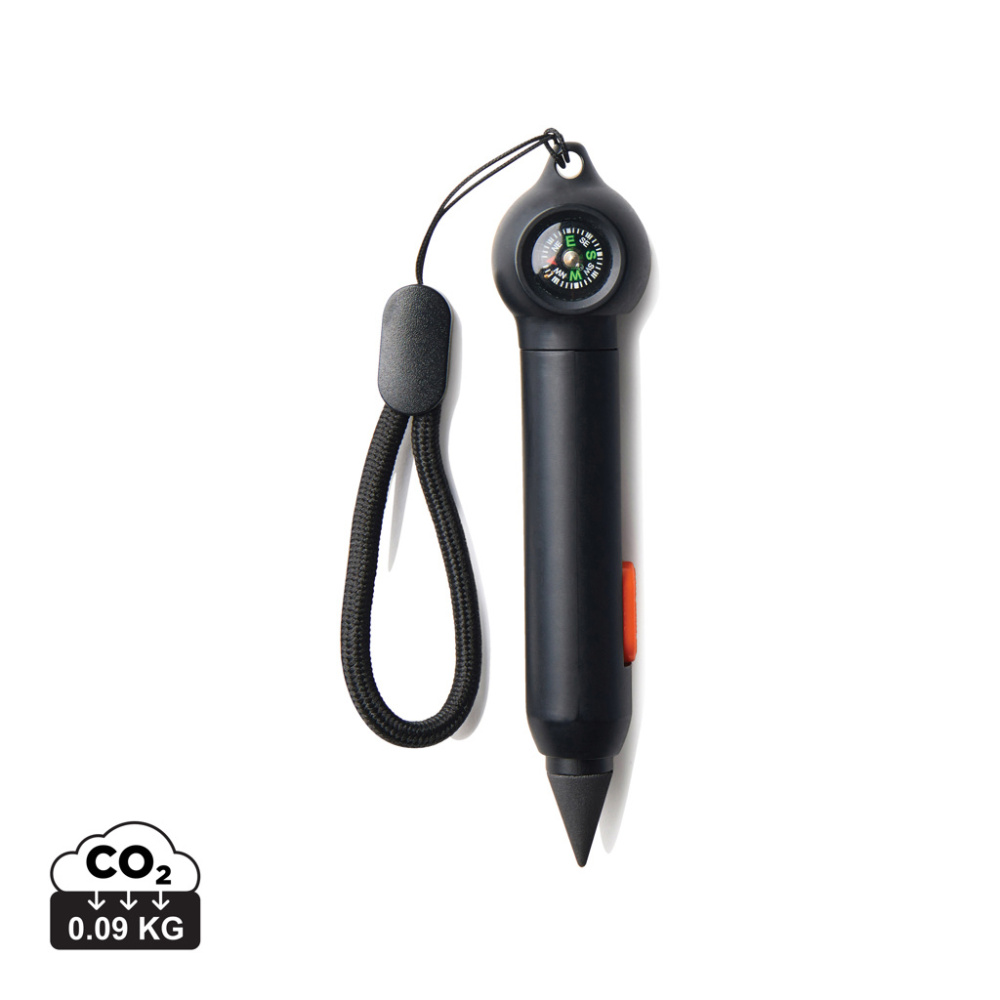 Logo trade promotional giveaways picture of: Nordic Drift Trial RCS Portable Infinity Pocket Pen W Compas
